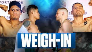 Navarrete Looks To Make History Against Berinchyk | WEIGH-IN HIGHLIGHTS