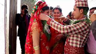 Saroj weds Menuka (Nepali wedding highlights)ネパールの結婚式のお祝い