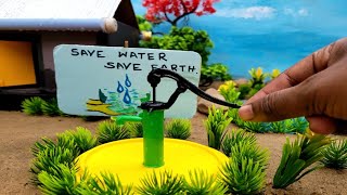 Rain Water Harvesting \u0026 Ground Water Recharge । Environmental Science Project । Save Water ।