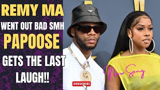 Remy Ma went out bad smh Papoose gets the last laugh!!