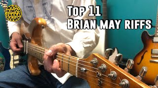 top11 Brian May Riffs