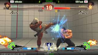 Infiltration vs Fuudo - Capcom Cup Asia Finals - FT7 Round Robin