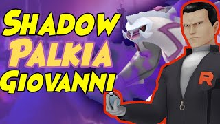 First Look at How to Beat Giovanni SHADOW PALKIA Team in Pokemon GO! (Below 1500cp)