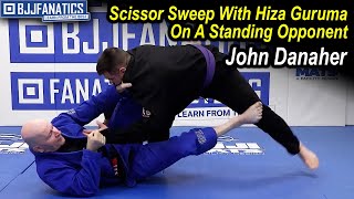 Scissor Sweep With Hiza Guruma On A Standing Opponent by John Danaher