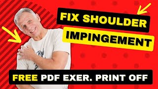 #1 Shoulder Impingement Exercises, Best Success Rate, Free PDF Exer. Print Out
