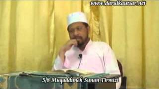 Muqaddimah : Sunan Tirmizi :  Sesi 1 -220911- 5/8