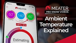 Ambient Temperature Explanation | MEATER Product Knowledge Video