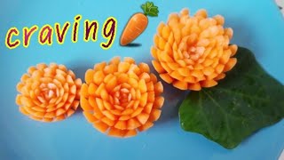 แกะสลักแครอทง่ายๆ | carving carrot