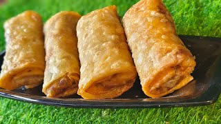 Veg Spring Roll Recipe | Crispy \u0026 Tasty Spring Rolls at Home | Easy Step-by-Step by @moniks216