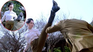 Japanese female samurai master challenged Chinese No 1 female kung fu master