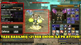 Gaeikhoos - (Agartha) Taze Basılmış +21 Reb Enion Bow ile PK Atıyor :D  ! Knight Online