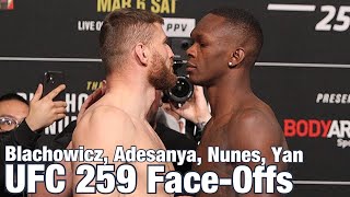 UFC 259 Face-Offs: Jan Blachowicz vs Israel Adesanya