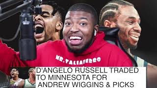BREAKING: Warriors Trade D'Angelo Russell To Twolves For Andrew Wiggins | FERRO REACTS SPORTS