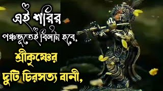 গীতার দুটি তত্ত্বজ্ঞান !! আপনাকে উদ্বেগ-উৎকণ্ঠায় জর্জরিত জীবন থেকে মুক্তি দেবে। Srikrishna Bani,