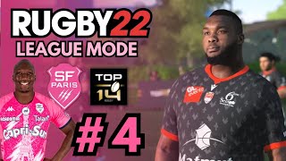 RUGBY 22 | TOP 14 LEAGUE MODE // EP4 | ANOTHER MASSIVE GAME! 🤕 #rugby22