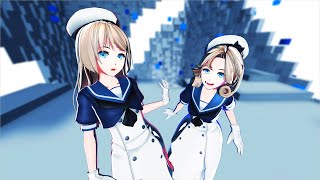 [MMD艦これ] J姉妹でWAVE