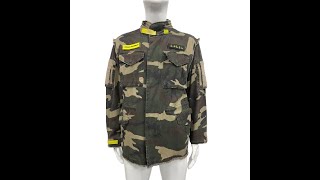 workwear casual camouflage printing winter autumn coat jackets