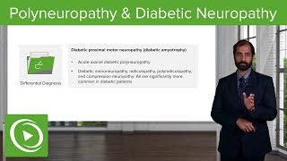 Polyneuropathy, Multifocal Motor & Diabetic Neuropathy – Neuropathology | Lecturio