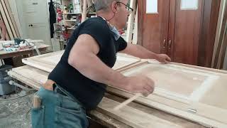 Tutorial: come costruire una porta in legno listellare (Parte 2) - Woodworking techniques