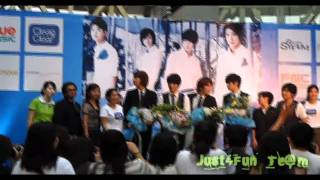 [Just4Fun Te@m] 100910 CNBLUE Press Conference @ Discovery Plaza_ 2.avi