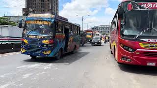 Walking Around A.K. Khan bus stand, chattogram, Bangladesh