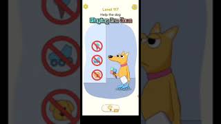 Delete Puzzle, Level 117. Help The Dog 🐕🐶🦮🐕‍🦺. #GamePlay