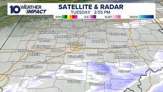 LIVE RADAR: Snow moving into parts of central Ohio