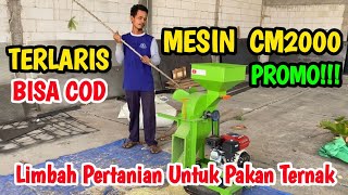 Giling Batang Singkong Dengan Mesin Terlaris CM2000 Multifungsi Lebih Dari Multifungsi #mesinchopper