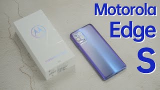 Motorola Edge S Unboxing