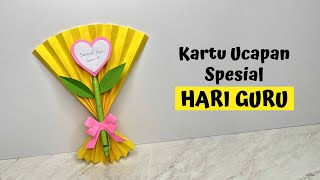 Membuat Kartu Ucapan Spesial HARI GURU dengan Hadiah Polpen