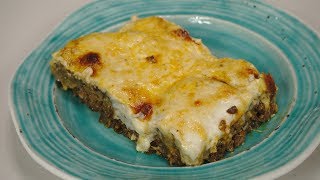 [Eng sub] 烤茄子肉末奶酪 Moussaka