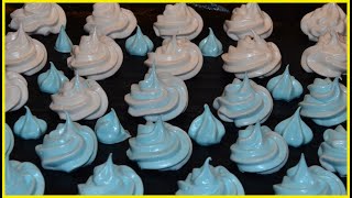 Meringue Cookies | Baiser | Egg White Cookies