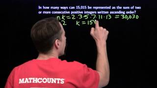 MATHCOUNTS Mini #40 - Sum and Average of an Evenly Spaced List of Integers