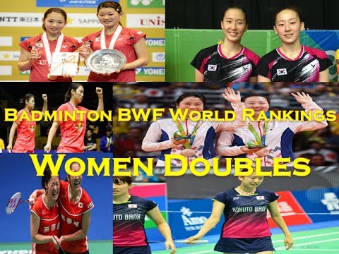 Badminton BWF World Rankings Women Doubles - YouTube