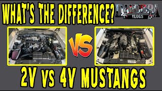 What's The Difference between 2V and 4V Mustangs?