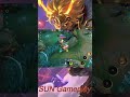 Sun gameplay3 #mobilelegends  #mlbb  #gaming #topglobal  #sun #ml #savage #miniac  #shorts #tiktok