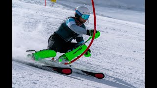 2020.10.01. Slalom training with Benjamin Szollos @ SaasFee