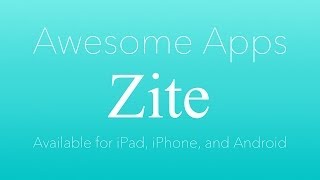 Awesome Apps: Zite