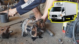 Hyundai HD65 Dynamo 24V Repairing , Dynamo rotor repair , Rotor dynamo restoration