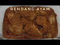 RESEP RENDANG AYAM