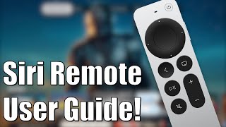 New Apple TV 4K Remote User Guide! (Siri Remote)