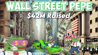 Wall Street Pepe Presale Raises $42M | Setting Records For Biggest ICO | WEPE, It’s a Big Deal