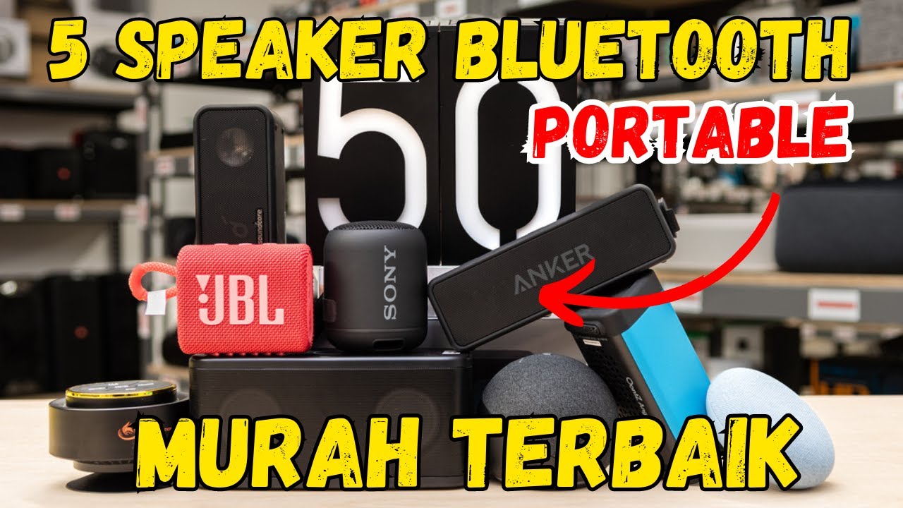 5 Rekomendasi SPEAKER BLUETOOTH PORTABLE Murah Terbaik Dan Terlaris ...