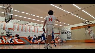 FLHS Junior Boys Basketball: Father Lacombe vs. William Aberhart Q1 (2021-22 season)