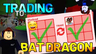 How I Got My First Bat Dragon in Adopt Me! (BY TRADING)