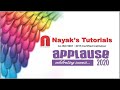 Nayak's Tutorials - SSC Applause 2020