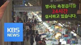 방사능 ‘신속 검사’ 논란…“미량 지속 섭취도 문제” / KBS뉴스(News)