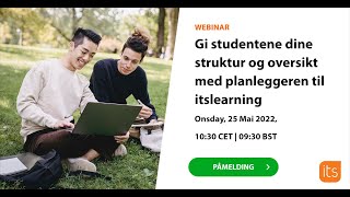 itslearning - Planner webinar 2022