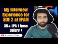 I cleared the EPAM Systems Interview | SDE-2 Interview Experience & Tips | DSA & LLD resources| java