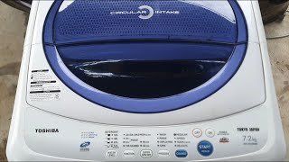 Mesin Basuh Auto Tidak Boleh Wash Spin | Tak Pusing |Toshiba